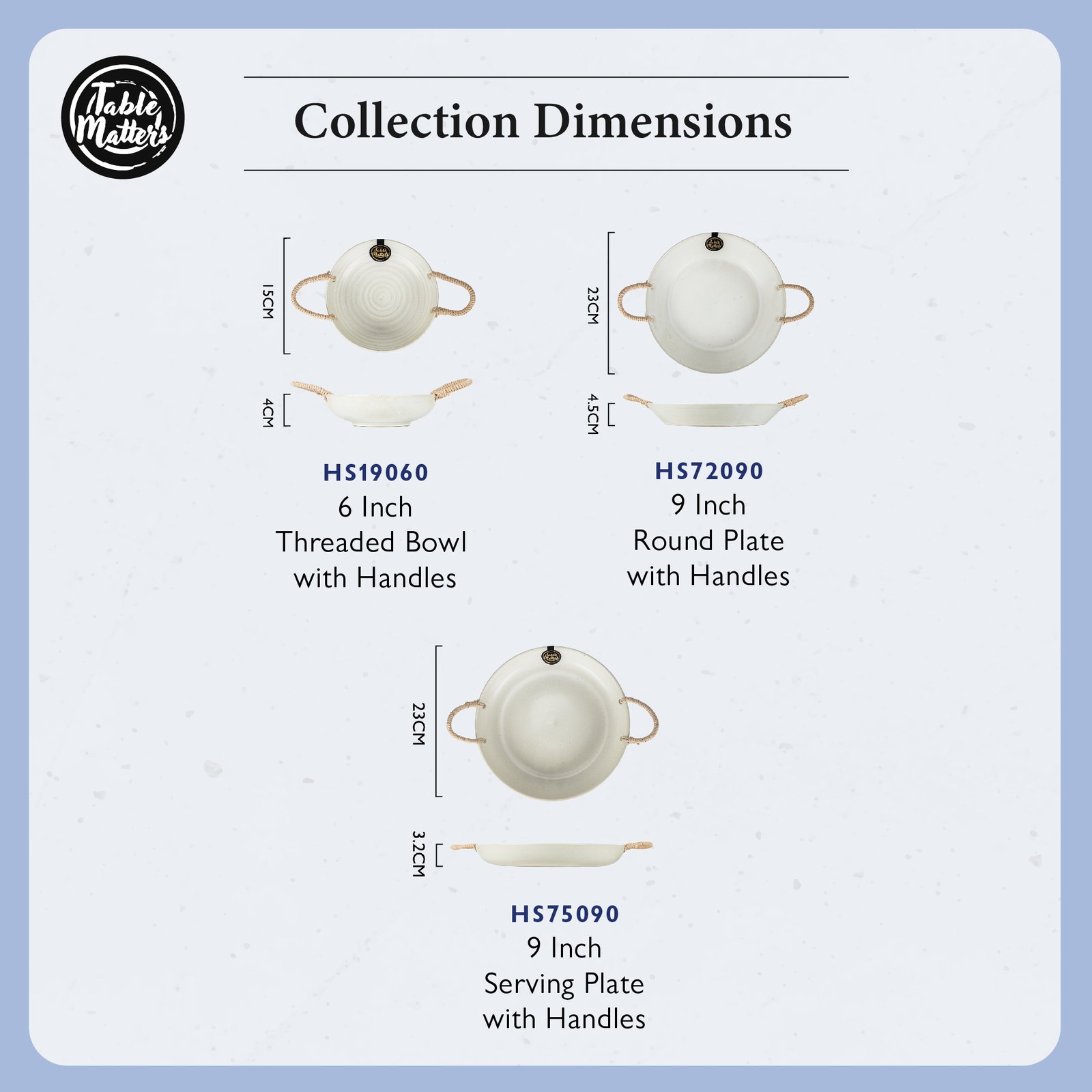 Henso-Tableware-ProductListing-15 Henso - 6 inch Threaded Bowl with Handles